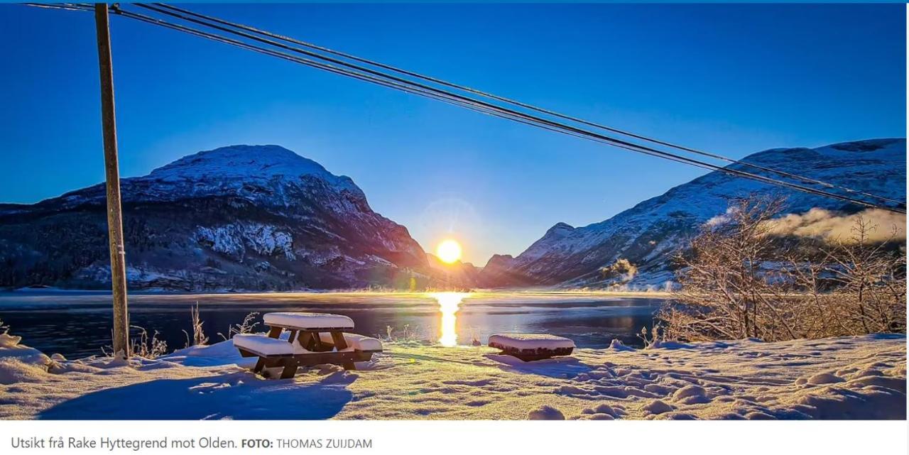 Moderne Panoramaleilighet 3-Roms I Olden Buitenkant foto